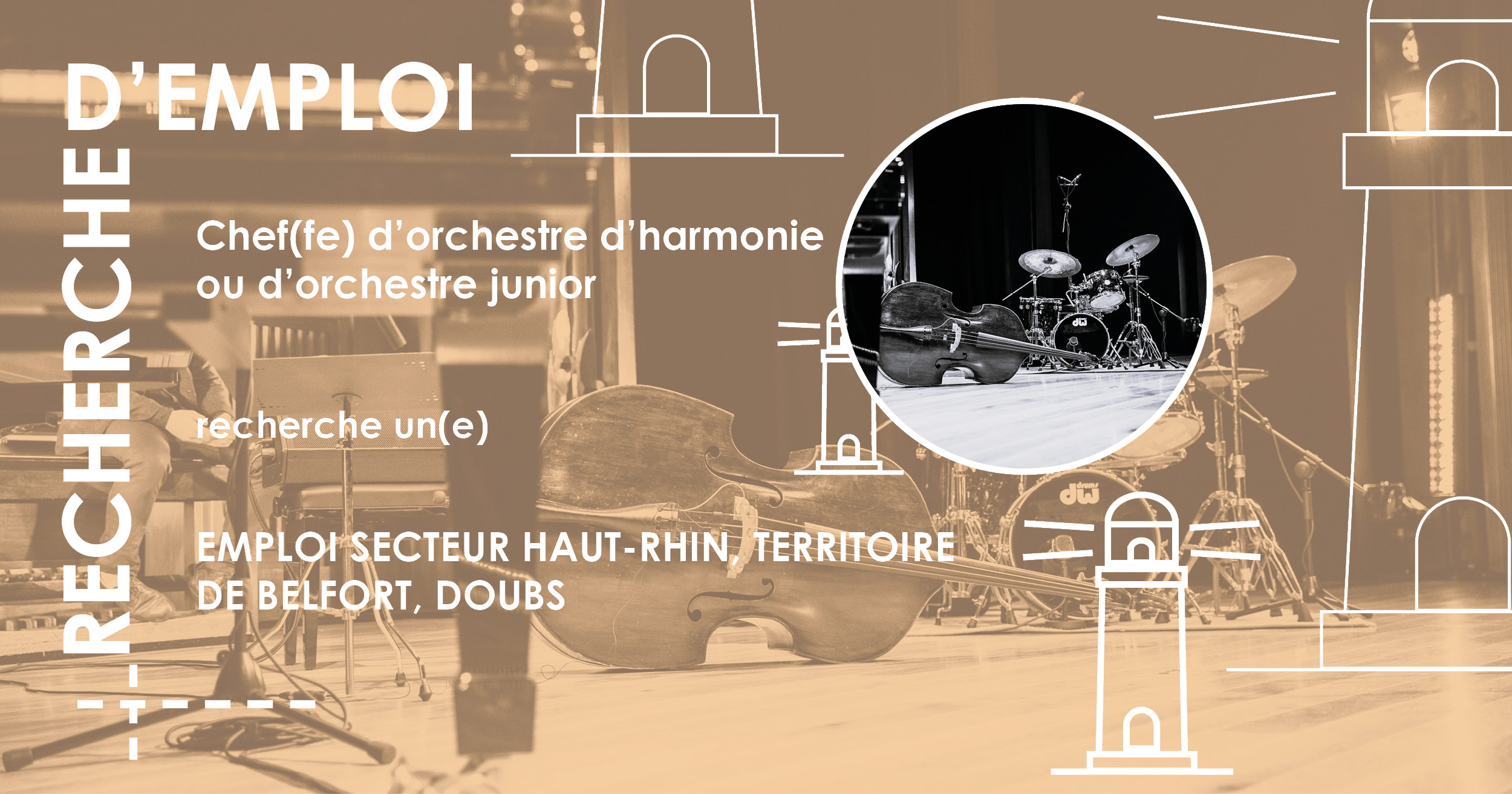 recherche d’emploi site chef d’orchestre Haut-Rhin, Territoire de Belfort, Doubs