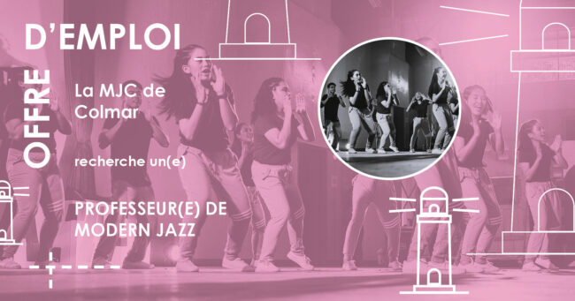 offre d’emploi site v2 MJC Colmar jazz