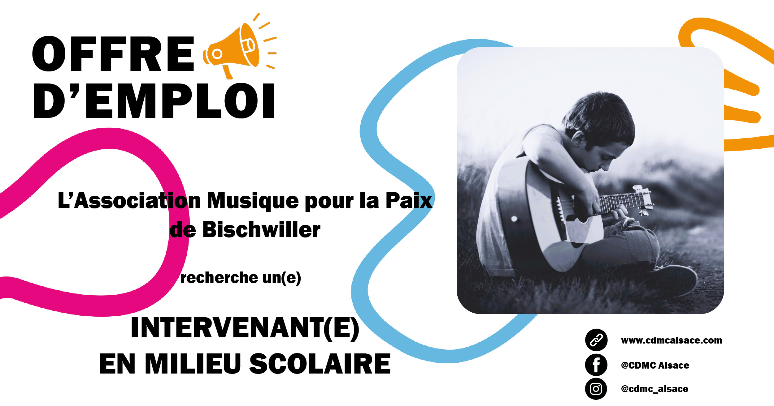 offre d’emploi FB site 25-26 Bischwiller intervenant sco